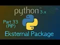 Belajar Python - Menggunakan dan Install Eksternal Package dengan pip