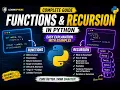 Functions Recursion Part 1 Python Full Course