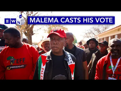 Download MP3 'I have a suspicion they want to extend the elections by a day' - EFF leader Julius Malema