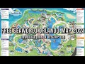 SeaWorld Orlando Map 2021 - All Locations and Free Map Download