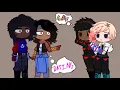 Just friends Spider-Man across the spiderverse Gwen x Miles Hobie x Pavitr
