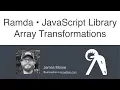 Ramda Series Transformations with the Map function 2 of 10