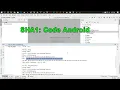 Android studio generate SHA1 fingerprint Code