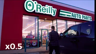 The O Reilly Auto Parts jingle in almost all speeds
