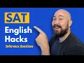 SAT English Hacks Inferences
