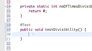 TDD Java Junit