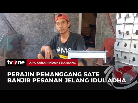Jelang Idul Adha, Perajin Pemanggang Sate Banjir Pesanan