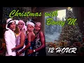 Lagu Christmas with Boney M. (12 Hours | Fireplace | Cozy Room | Full Album)