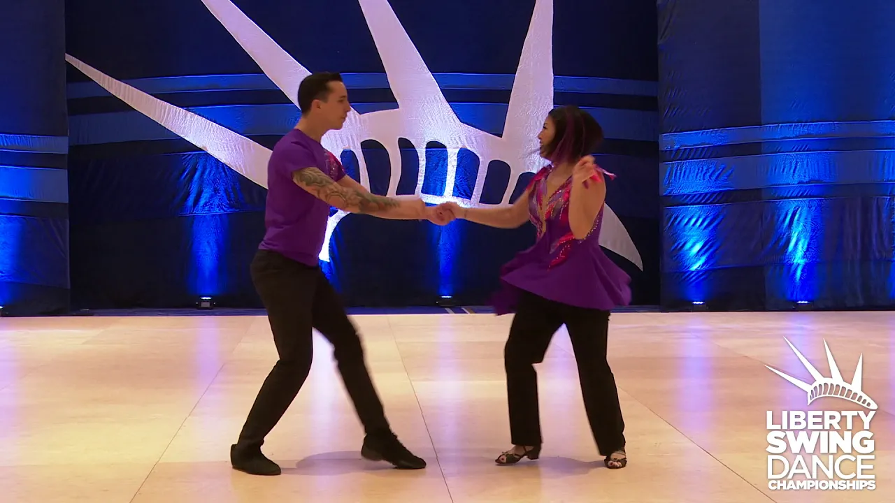 Liberty Swing 2019 Pro Am Routine Follower Susy Li with Hugo Miguez