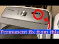 How fix an unbalanced load on Samsung active jet washing machine