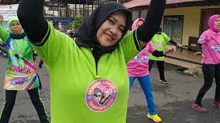 zumba biar gendut tetap kucinta morena lovers polsek indihiang wasyiiikk