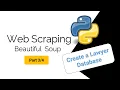 Web Scraping with Beautiful Soup - Create a Lawyer Database Excel PostgreSQL Part