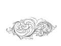 Drawing scrollwork on the iPad Pro