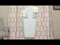 Meridian Gold Blackout Curtain