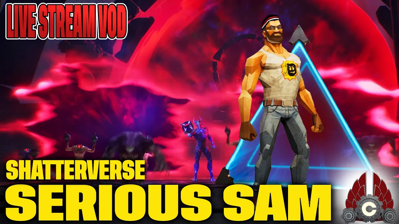 Serious Sam: Shatterverse Sponsored By Devolver Digital/Croteam/Behaviour Interactive | August 31st
