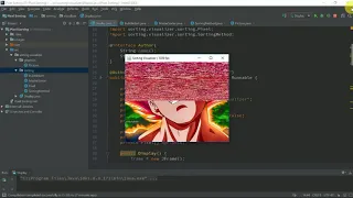 Vegeta Pixel Sorting Sorting Visualization Java