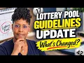 Lottery Pool Rules UPDATE 2026 and Why I m Still Totally Against This