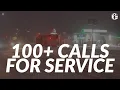 Over 100 calls for service during height of winter storm in Delaware County Pennsylvania