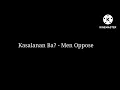 Kasalanan Ba - Men Oppose (HQ w/Lyrics)