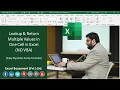 Lookup Return Multiple Values in One Cell in Excel NO VBA Easy Dynamic Array Formula