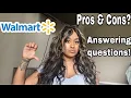 Working at Walmart PROS CONS Answering questions
