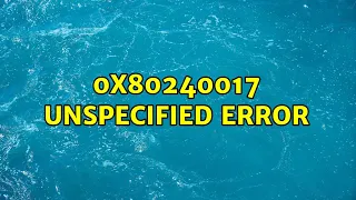 vc - redist x86 exe Setup Failed 0x80240017 Unspecified error 2 Solutions