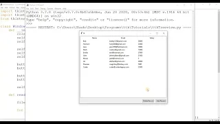 Tkinter ttk Treeview Widget Tutorial in Python