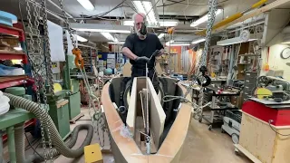 12 August 2022  The centerboard is in place and works to my fully satisfaction.