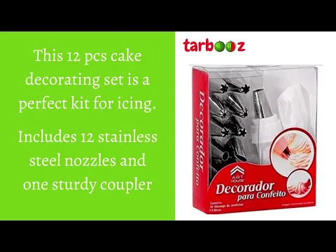 Download MP3 12 Pcs Cake Decorating Set Price In Pakistan