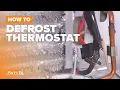 GE Fridge not cooling How to replace Defrost Thermostat part WR50X10108 on your GE Refrigerator