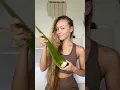 Download Lagu Trying aloe hack 😍😍😍 #healthyhair #beauty #heatlesswaves #longhair #longhairqueen #haircare #hair