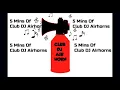 5 Mins Of Club DJ Airhorn Sample Sound Effect [HD]