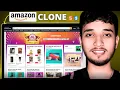 Building Amazon Clone Using HTML CSS JavaScript Step-By-Step Tutorial