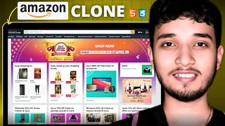 Building Amazon Clone Using HTML CSS JavaScript Step-By-Step Tutorial
