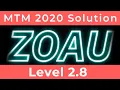 ZOAU1 - Z Open Automation Utilities Level 2 8 solution of Master the Mainframe 2020 IBM MTM 2020