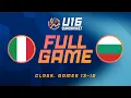 Class Games 13-16 Italy v Bulgaria Full Basketball Game FIBA U16 Women s EuroBasket 2026