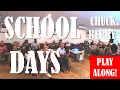 Download Lagu School Days - Chuck Berry - Ukulele Play Along (3 easy chords G C D plus D+ and F#)