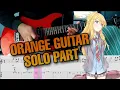 Orange - 7 Guitar Solo Cover | Tab