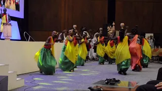 ndere troupe dancers entertain guests during the 4th wco global aeo conference 2018