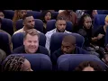 Kanye West Performs “Jesus Walks” With James Corden On Airplane