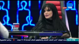 مصارحة حرة                   نضال الأحمدية تطلب الخروج لفاصل بعد تعاقب الاسئلة المحرجة عليها دندنها