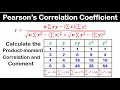 How to Calculate Pearson s Correlation Coefficient r Product-Moment Correlation Coefficient