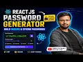 Create a Random Password Generator in React JS Beginner to Advanced React Project 2026