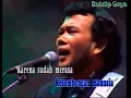 Lagu BENCANA [LIRIK] RHOMA IRAMA Original Clip