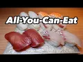 NEW OPEN All menu items for the all-you-can-eat sushi and yakitori course at Kobe Hyogo in Japan