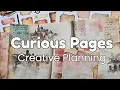 My January 2026 Junk Journal Planner Curiosity Themed Setup Printables