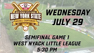 2026 NYS Little League Baseball Championship - Semifinal Game 1