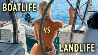 BOAT LIFE vs LAND LIFE • which one would you choose? • S3:Ep2