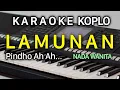 Download Lagu LAMUNAN Pindo Ah ah  Karaoke Wanita / Cewek RENDAH  || Wahyu F Giri
