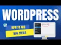 How to Add New Media - Wordpress Easy Beginner Tutorial